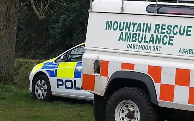 Haldon forest search in freezing temperatures