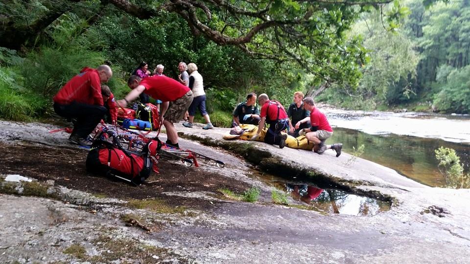 Search sparked due to abandoned kayak on River Teign
