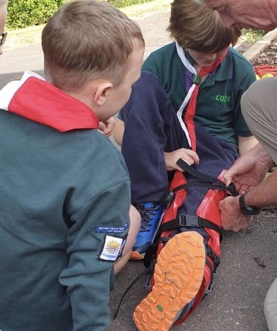 Team visit to Cubs in Shaldon
